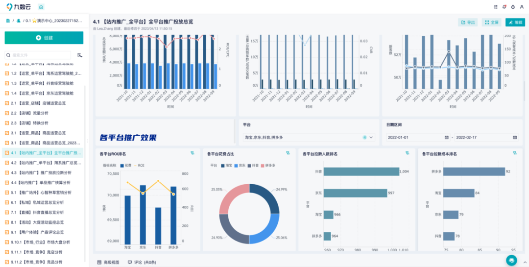 精美统计图在线制作方法讲解——九数云缩略图