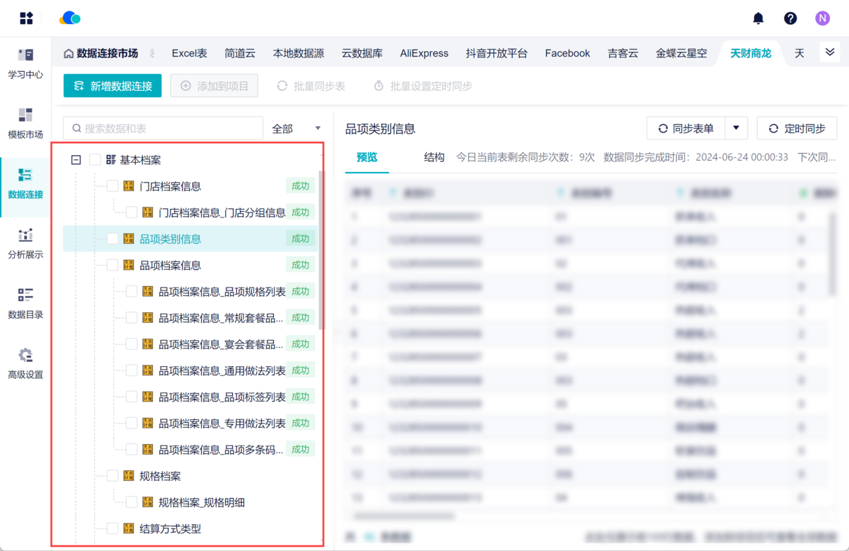 多个数据源发布，让你轻松搞定新增文本字段自定义排序！——九数云BI缩略图