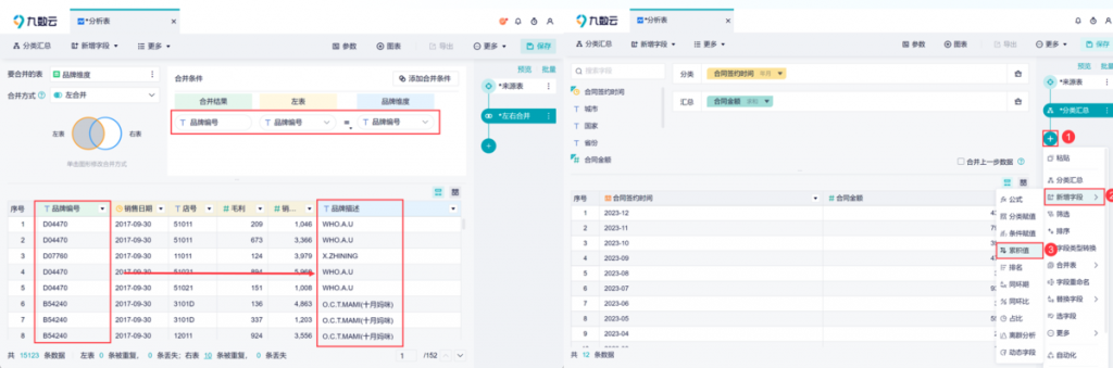 九数云BI+宜搭数据，实现企业智能化数据管理插图6