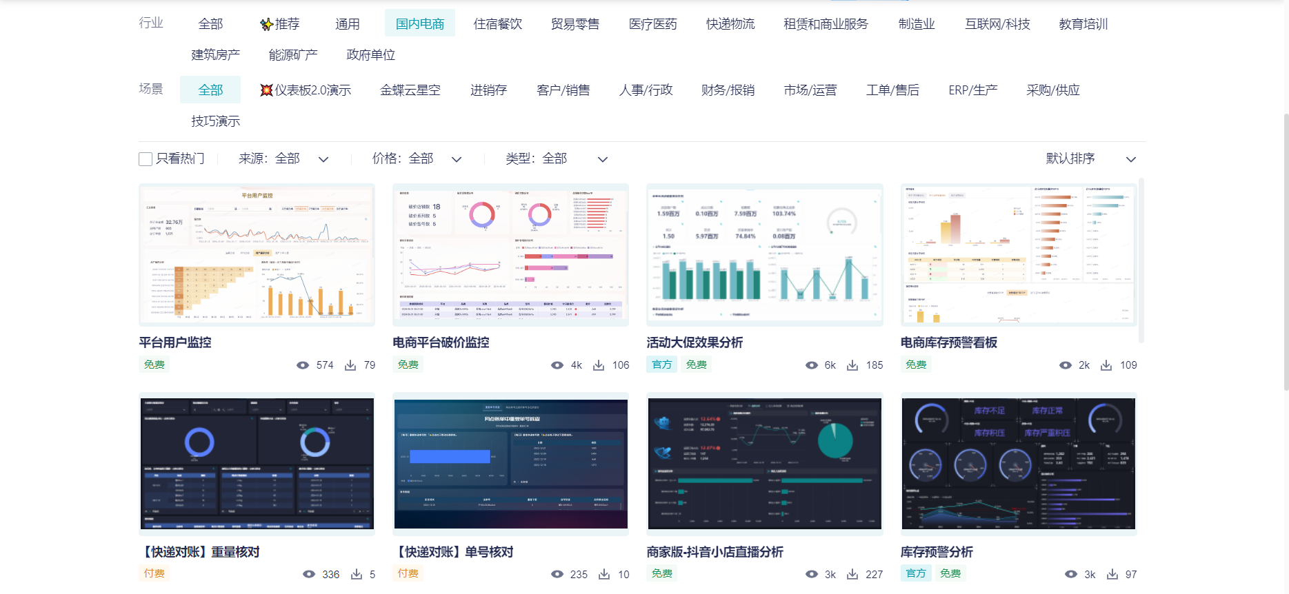 电商财务软件哪个最好-九数云BI缩略图